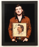 Morgan Wallen Signed Custom Framed CD Insert Display with Photo (AutographCOA) at PristineAuction.com