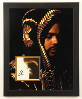 The Weeknd Signed Custom Framed Cut Display with Photo (AutographCOA) at PristineAuction.com