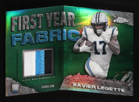 Xavier Legette 2024 Topps Chrome First Year Fabrics Green #FYFXL RC #21/99 at PristineAuction.com
