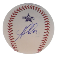 Ozzie Albies Signed 2021 All-Star Game Logo Baseball (Beckett) at PristineAuction.com