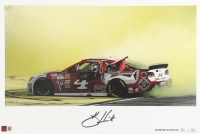 Kevin Harvick Signed LE "2014 Sprint Cup Champion" 12x18 Print (PA) at PristineAuction.com
