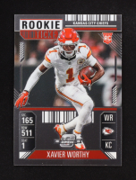 Xavier Worthy 2024 Panini Contenders Optic #100 RC at PristineAuction.com