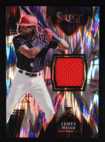 James Wood 2024 Select Sparks Materials Prizms Flash #16 RC at PristineAuction.com