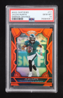 Jalen Hurts 2022 Certified Mirror Orange #77 #145/149 (PSA 10) at PristineAuction.com