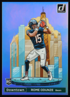 Rome Odunze 2024 Donruss Downtown #15 RC at PristineAuction.com