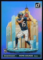 Rome Odunze 2024 Donruss Downtown #15 RC at PristineAuction.com