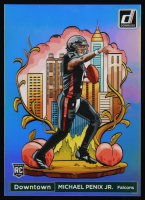 Michael Penix Jr. 2024 Panini Donruss Football Oversized Downtown Jumbo #14 RC at PristineAuction.com