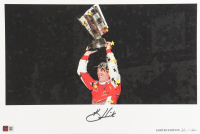 Kevin Harvick Signed LE "2014 Sprint Cup Champion" 12x18 Print (PA) at PristineAuction.com