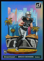 Brock Bowers 2024 Donruss Downtown! Oversize #17 RC at PristineAuction.com