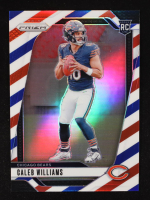Caleb Williams 2024 Panini Prizm Prizms Red White and Blue #301 RC at PristineAuction.com