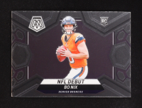 Bo Nix 2024 Panini Mosaic #271 RC DEB at PristineAuction.com