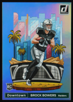 Brock Bowers 2024 Donruss Downtown! Oversize #17 RC at PristineAuction.com
