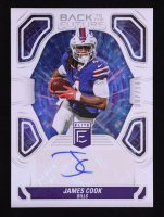 James Cook 2024 Elite Back to the Future Signatures #5 #087/149 at PristineAuction.com