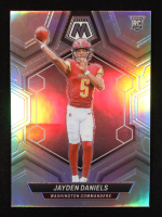 Jayden Daniels 2024 Panini Mosaic Silver #302 RC at PristineAuction.com