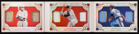 Rod Carew / Rogers Hornsby / Craig Biggio 2021 Panini National Treasures Triple Legend Material Duo Booklets #11 #31/99 at PristineAuction.com