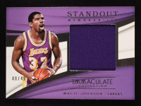 Magic Johnson 2017-18 Immaculate Collection Standout Memorabilia #22 #48/49 at PristineAuction.com