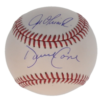 David Cone & Joe Girardi Signed OML Baseball (JSA) at PristineAuction.com