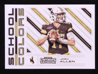 Josh Allen 2018 Panini Contenders Draft Picks School Colors #3 RC at PristineAuction.com