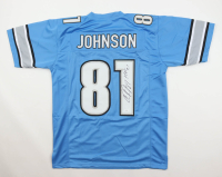 Calvin Johnson Signed Jersey Inscribed "HOF 21" (JSA) at PristineAuction.com