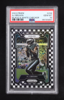 A.J. Brown 2023 Panini Prizm Prizms Black and White Checker #236 (PSA 10) at PristineAuction.com