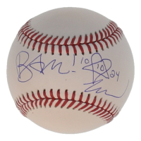 Bam Margera Signed OML Baseball Inscribed "10/10/24" with Hand-Drawn Sketch (JSA) at PristineAuction.com