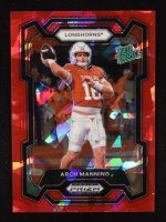 Arch Manning 2024 Panini Prizm Draft Picks Prizms Red Ice #192 RC at PristineAuction.com