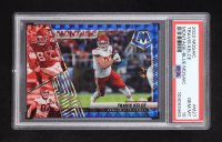 Travis Kelce 2022 Panini Mosaic Montage Mosaic Blue #27 #40/99 (PSA 10) at PristineAuction.com