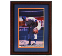 Tom Seaver Signed Mets Custom Framed Photo Inscribed "Benched is No Laughing Matter" & "HOF 92" (JSA) at PristineAuction.com