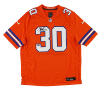 Terrell Davis Signed Broncos Nike Authentic Jersey Inscribed "HOF 17" (Radtke) at PristineAuction.com