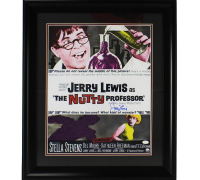 Jerry Lewis Signed "The Nutty Professor" Custom Framed Photo (JSA) at PristineAuction.com