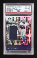 Ezekiel Elliott 2019 Panini Illusions Highlight Swatches #7 (PSA 10) at PristineAuction.com