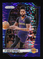 D'Angelo Russell 2024-25 Panini Prizm Prizms Blue Pulsar #49 #3/99 at PristineAuction.com