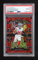 Saquon Barkley 2023 Select Prizm Red Disco #75 #48/49 (PSA 10) at PristineAuction.com