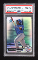 Vladimir Guerrero Jr. 2017 Bowman Chrome Draft Refractors #BDC150 RC (PSA 10) at PristineAuction.com