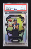 CJ Stroud 2023 Panini Prizm Premier Jerseys #2 RC (PSA 10) at PristineAuction.com