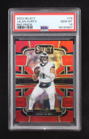 Jalen Hurts 2023 Select Prizm Red #79 #99/99 (PSA 10) at PristineAuction.com