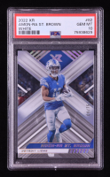 Amon-Ra St. Brown 2022 Panini XR White #82 #09/75 (PSA 10) at PristineAuction.com