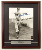 Ted Williams Signed Red Sox Custom Framed Photo Display with Ted Williams Title Plaque (Williams) at PristineAuction.com