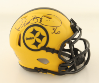 Jerome Bettis Signed Steelers Rave Alternate Speed Mini Helmet (Beckett) at PristineAuction.com