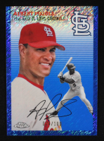 Albert Pujols 2023 Topps Chrome Platinum Anniversary Blue Prism Refractors #359 at PristineAuction.com