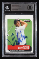 Viktor Hovland Signed 2019 Sports Illustrated for Kids Golf #839 RC (Beckett | Auto Grade BGS Authentic) at PristineAuction.com