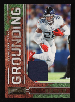 Derrick Henry 2022 Panini Playbook Grounding Materials #13 at PristineAuction.com