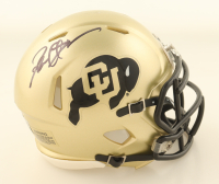 Deion Sanders Signed Colorado Buffaloes Speed Mini Helmet (Beckett) at PristineAuction.com