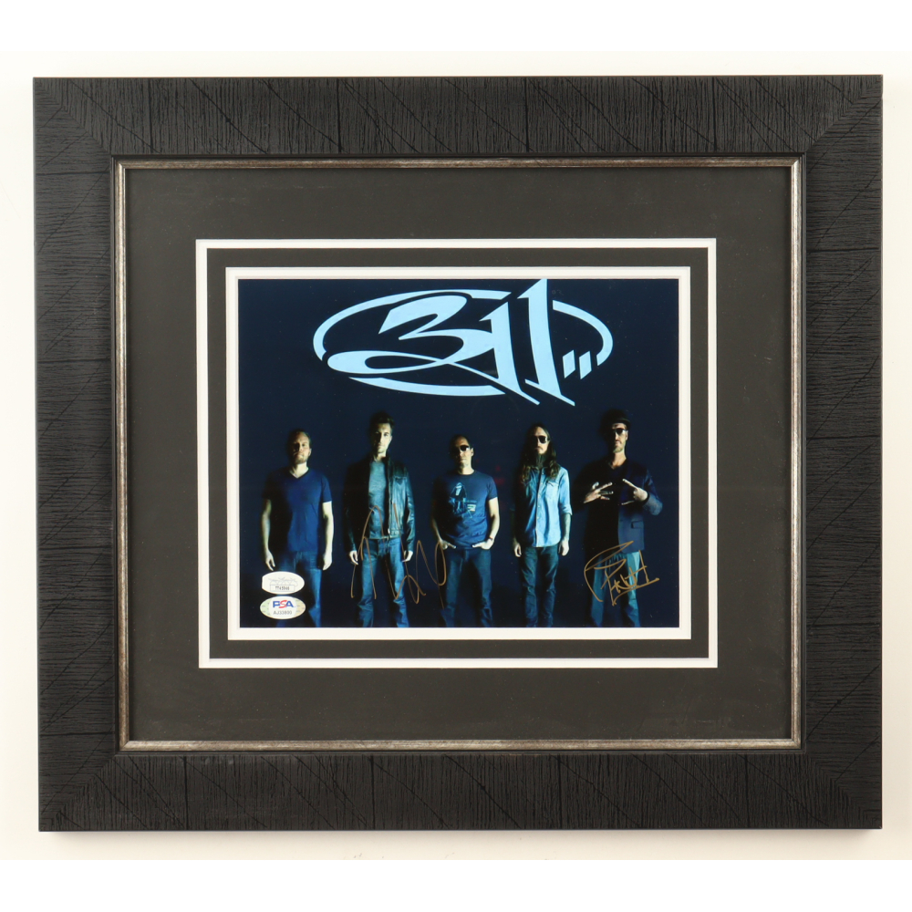 Nick Hexum & Aaron "P-Nut" Wills Signed "311" Custom Framed Photo (JSA & PSA) at PristineAuction.com