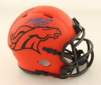 Bo Nix Signed Rave Alternate Speed Mini Helmet (Beckett) at PristineAuction.com