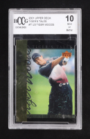 Tiger Woods 2001 Upper Deck Tiger's Tales #TT23 RC (BCCG 10) at PristineAuction.com