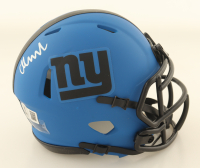 Abdul Carter Signed Giants Rave Alternate Speed Mini Helmet (Beckett) at PristineAuction.com