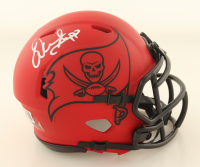 Warren Sapp Signed Buccaneers Rave Alternate Speed Mini Helmet (Beckett) at PristineAuction.com