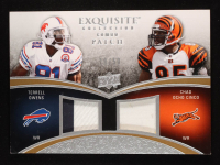 Chad Johnson / Terrell Owens 2009 Exquisite Collection Patch Combos #OJ #29/50 at PristineAuction.com