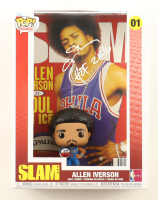 Allen Iverson Signed "SLAM" #01 Allen Iverson Funko Pop! Magazine Covers Vinyl Figure Inscribed "HOF 2k16" (Beckett) at PristineAuction.com